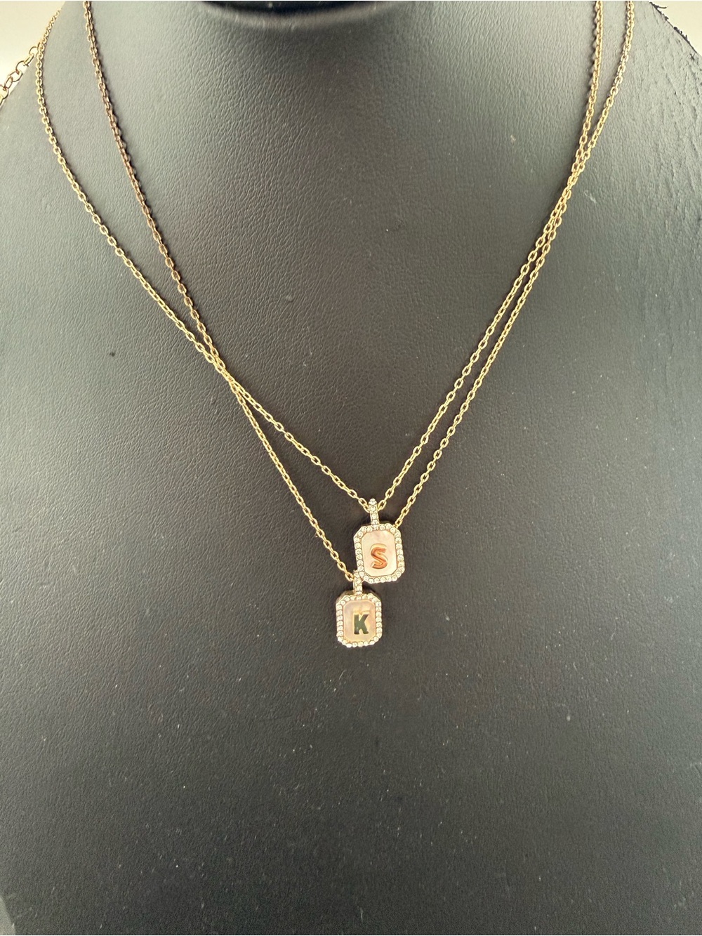 BaubleBar NEW Initial Pendant Necklace